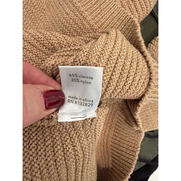 All The Ways Priya cold shoulder sweater mini dress Oatmeal NWT - Size M - Picture 4 of 7